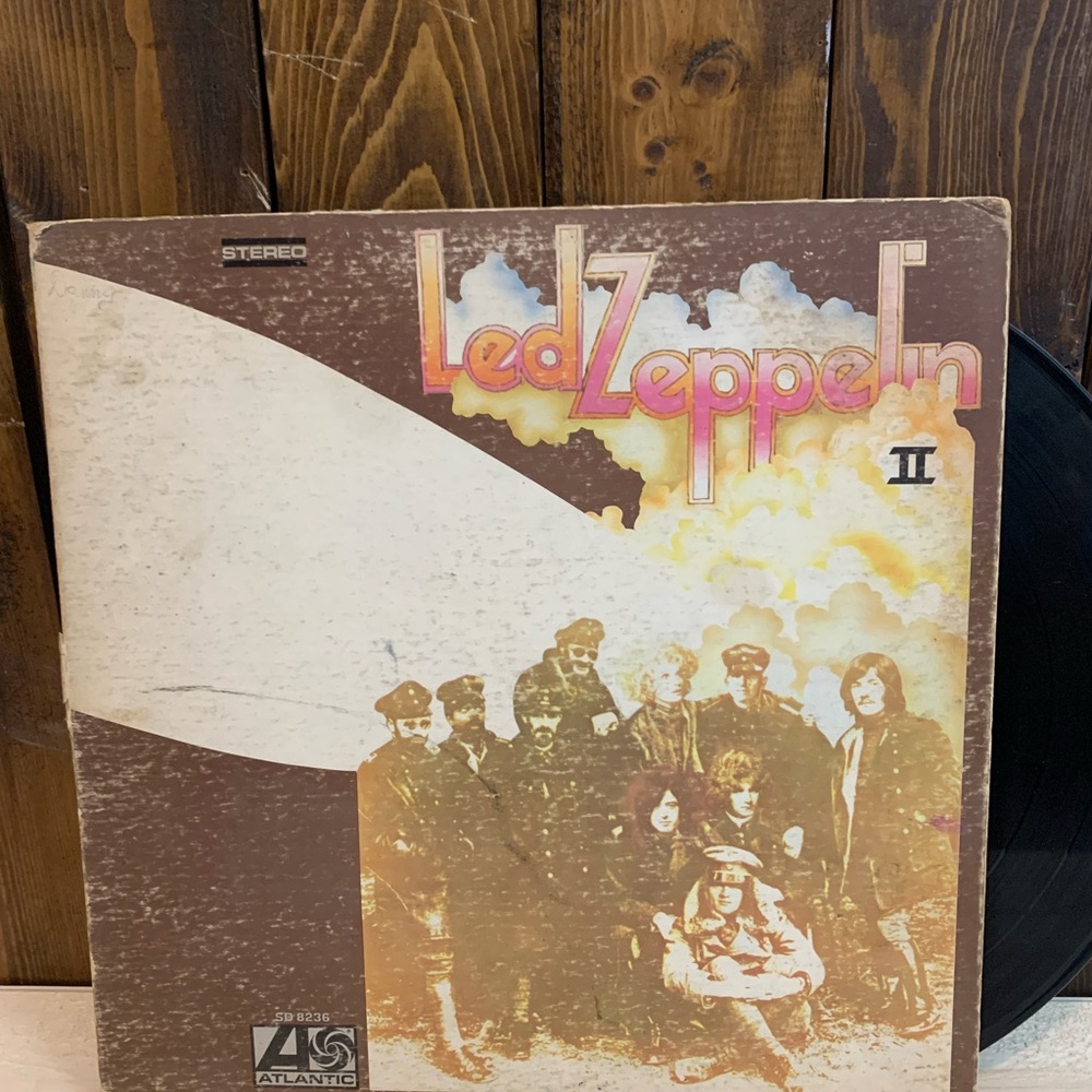 Led Zeppelin II Vinyl Record-1969